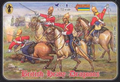 023 - British Heavy Dragoons 1/72