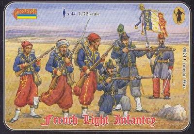 024 - Crimean War French Light Infantry 1/72