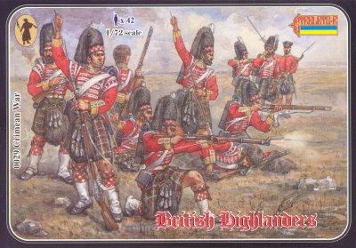 029 - Crimean War British Highlanders 1/72