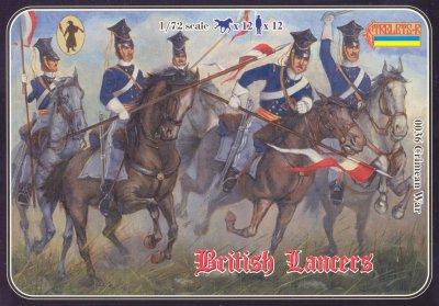 036 - Crimean War British Lancers 1/72