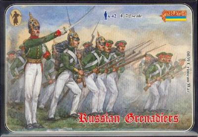 039 - Crimean War Russian Grenadiers 1/72