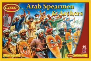 GBP04 - Arab Spearmen & Archers 28mm