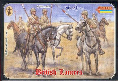 055 - British Lancers 1/72
