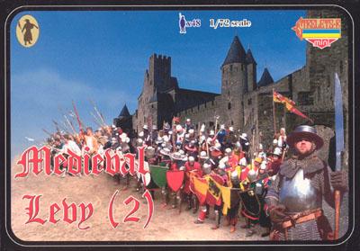 M006 - Medieval Levy (2) 1/72