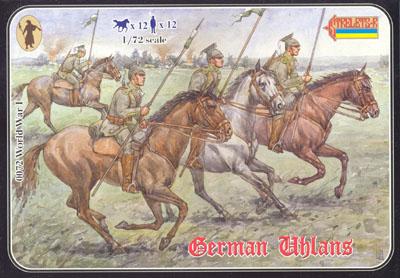 072 - WW1 German Uhlans 1/72