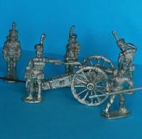 JS72/0725 Polish foot artillery gun operation 1/72