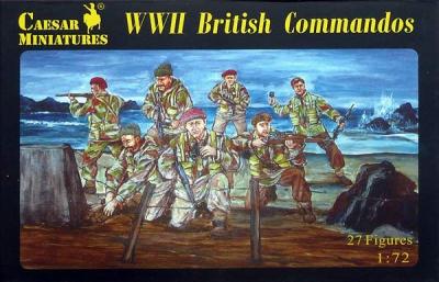 073 - WWII British Commandos 1/72