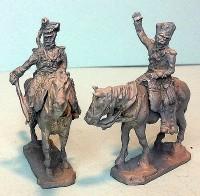 JS72-0736 Prussian cavalry officers 1/72