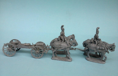 JS72-0799 Russische reitende Garde-Artillerie (Set I) 1805/07 1/72