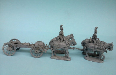 JS72-0799 Russian Guard Artillery (Set I) 1805/07 1/72