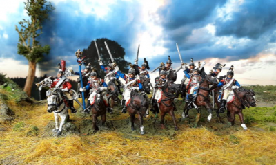 JS72-0810 12 cuirassiers chargeant 1/72