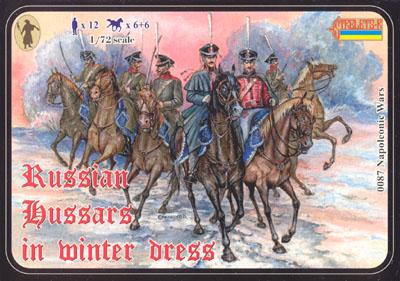 087 - Russian Hussars in Winter Dress 1/72