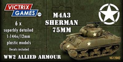 VG12002  VICTRIX GAMES - SHERMAN M4A3- DUE SOON