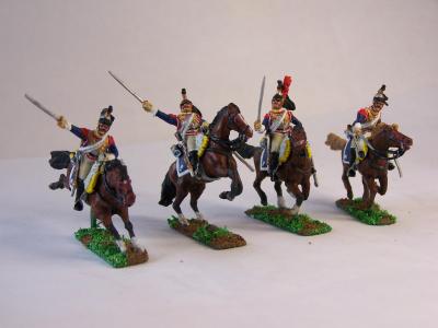 JS72/0302 - Cuirassiers Français (Chargeant) 1/72