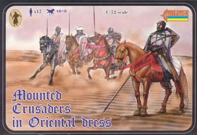 104 - Mounted Crusaders in Oriental Dress 1/72