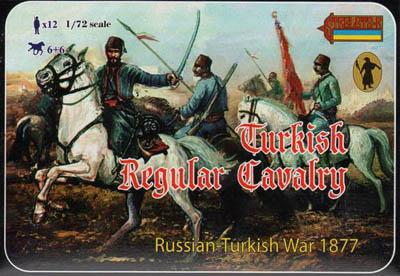 110 - Russo-Turkish war 1877 Turkish Regular Cavalry 1/72