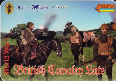 114 - WW1 British Cavalry (Late War) 1/72