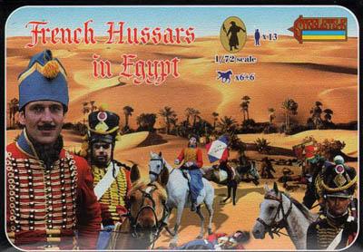 118 - French Hussars in Egypt 1/72