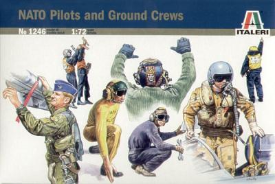 1246 - NATO Pilots and Ground Crews 1/72