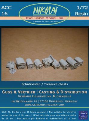 NIK-ACC 16 treasure boxes 1/72