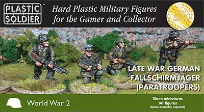 WW2015013 - Late War German Fallschirmjäger 15mm