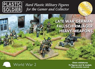 WW2015014 - Late War German Fallschirmjäger Heavy Weapons 15mm