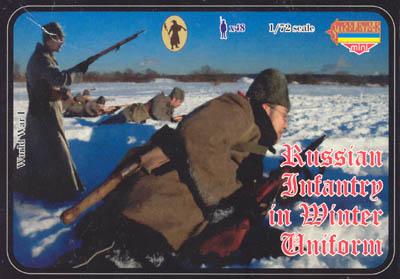 M017 - Russian Infantry in Winter Uniform 1/72