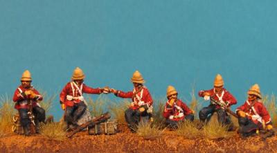 GF 72-8501 englische Infanteristen - Marschpause 1/72