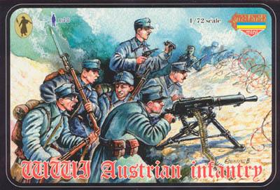 M024 - WWI Austrian Infantry 1/72