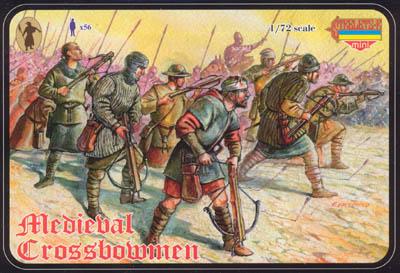 M025 - Medieval Crossbowmen 1/72