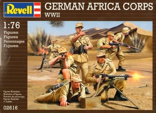 2616 revell german africa corps wwii