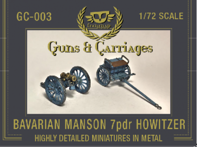 GC-002 Bavarian Manson 6pdr Gun 1/72