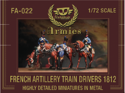 FA-022 - French Artillery Train Drivers 1812 1/72