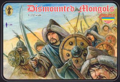 M028 - Dismounted Mongols 1/72