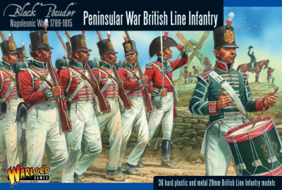 302011003 NAP BRITISH LINE INFANTRY -PENINSULAR  1/56 28MM