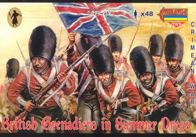 M032 - British Grenadiers in Summer Dress 1/72