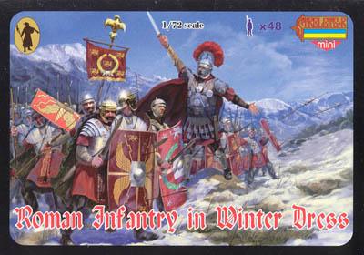 M038 - Roman Infantry in Winter Dress 1/72