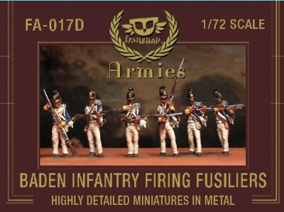 FA-017D Baden Fusiliers Firing 1/72