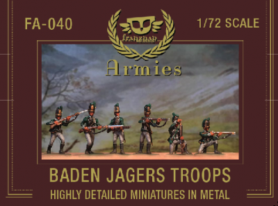 FA-040 - Baden Jagers Troops 1/72