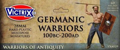 VXA039 28mm GERMAN WARRIORS 100BC-200AD