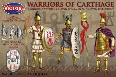 VXA010 WARRIORS OF CARTHAGE 28mm