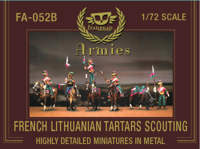 FA-052B : FRENCH LITHUANIAN TARTARS SCOUTING Metal 1/72