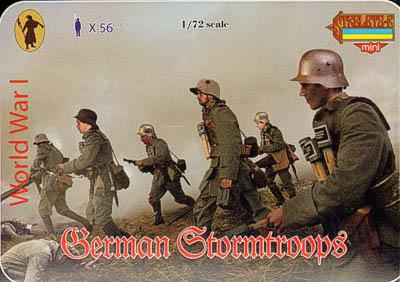 M055 - WW1 German Stormtroops 1/72