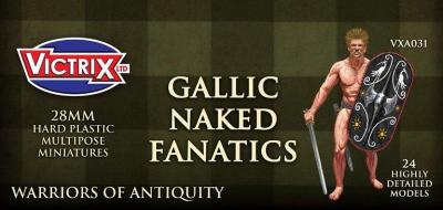 VXA031 28mm Ancient Gallic Naked Fanatics