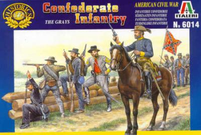 6014 - Confederate Infantry 1/72