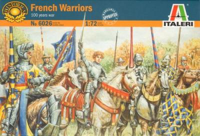 6026 - French Knights and Foot Soldiers 1/72