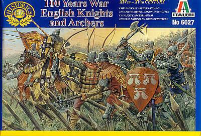 6027 - English Knights and Archers 1/72