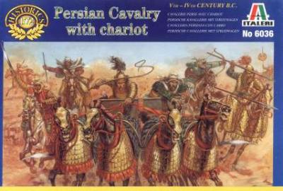 6036 - Persian Cavalry with Chariot 1/72