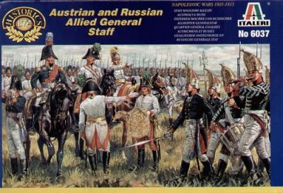 6037 - Napoleonic Austrian and Russian Allied General Staff 1/72