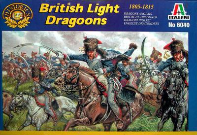 6040 - British Light Dragoons 1/72